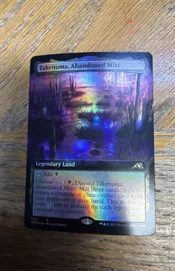 Takenuma, Abandoned Mire (Extended Art) Kamigawa: Neon Dynasty Foil - Image 1
