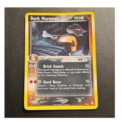 Dark Marowak #7/109 Team Rocket Returns Holo Rare English 70HP 2004 - Image 1