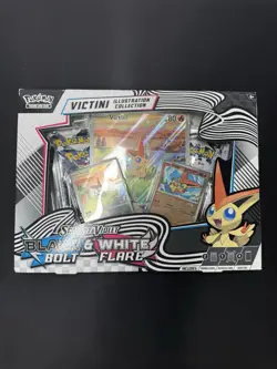 Pokemon TCG Victini Illustration Collection Promo Boosters Box Scarlet & Violet - Image 1