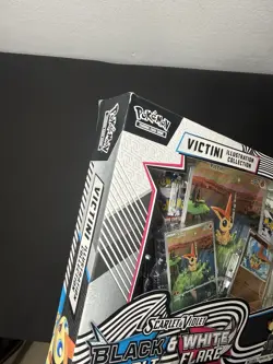 Pokemon TCG Victini Illustration Collection Promo Boosters Box Scarlet & Violet - Image 2