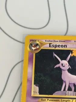 Vintage Espeon Neo Discovery 20/75 Regular Rare Pokemon TCG - Image 2