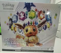 Pokemon TCG Scarlet & Violet—Prismatic Evolutions Elite Trainer Box Eevee - Image 1