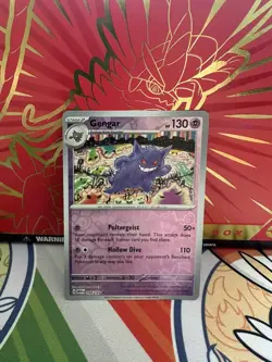 Pokemon Card TCG Gengar 094/165 Sv: Scarlet & Violet 151 2023 Reverse Holo Rare - Image 1