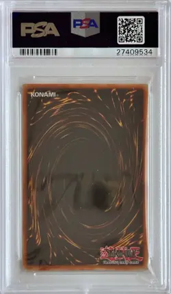Yu-Gi-Oh! PSA 10 GEM-MT 'Sword of Dragon's Soul' PCJ-EN003 PRISMATIC SECRET RARE - Image 3