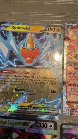 Lot of 12 Pokemon Modern cards Full Art Holo -mint condition - Image 2