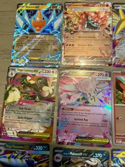 Lot of 12 Pokemon Modern cards Full Art Holo -mint condition - Image 5
