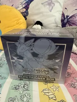 Pokemon Center Exclusive Chilling Reign ETB Shadow Rider Calyrex Sealed BrandNew - Image 1