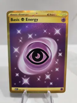 2023 Pokemon Basic Psychic Energy 207/165 Scarlet & Violet 151 Hyper Rare Holo - Image 1