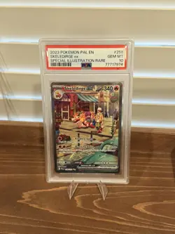 PSA 10 Skeledirge ex 258/193 Paldea Evolved Illustration Rare Pokemon SV - Image 1