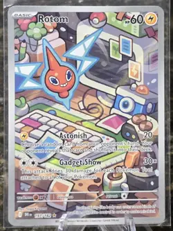 Rotom 197/182 - Destined Rivals - Pokemon TCG - Illustration Rare - Near Mint - Image 1