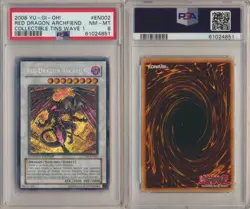 Red Dragon Archfiend - CT05-EN002 - PSA 8 NM-MT - Secret Rare Yugioh - Image 1