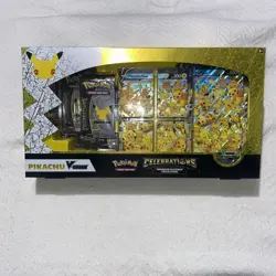 Pokemon Celebrations 25th Anniversary Pikachu V-union Premium Playmat Collection 820650809897 - Image 1