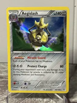 Aegislash 100/160 XY - Primal Clash Reverse Holo Pokemon TCG NM - Image 1