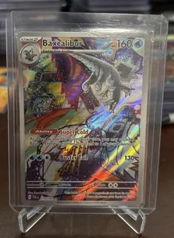 Pokemon Baxcalibur Full Art Illustration Rare Holo 210/193 - Image 1
