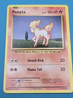 Ponyta 19/108 Evolutions Regular Pokemon TCG LP - Image 1