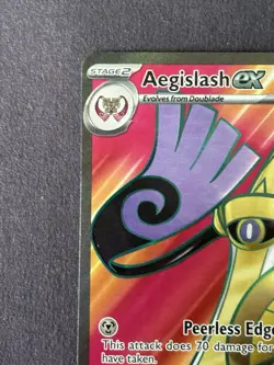 Pokemon Aegislash EX Paradox Rift #230/182 Ultra Rare Full Art Holo Near Mint - Image 3