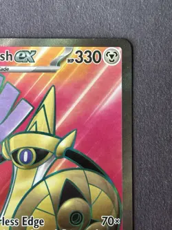 Pokemon Aegislash EX Paradox Rift #230/182 Ultra Rare Full Art Holo Near Mint - Image 4