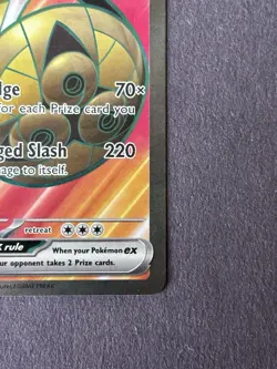 Pokemon Aegislash EX Paradox Rift #230/182 Ultra Rare Full Art Holo Near Mint - Image 5