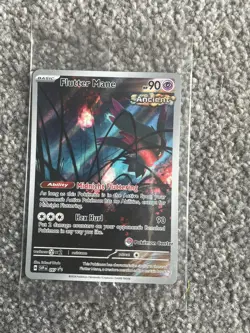 Pokemon Flutter Mane Pokemon Center Stamp Promo SVP 097 Illustration Rare Sealed - Image 1