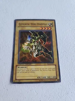 Elemental HERO Sparkman YSD-ENS01 Starter Deck 2006 Limited Edition Y278 - Image 1
