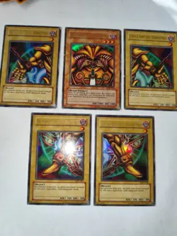 Yu-Gi-Oh Die komplette Exodia LOB Set Ultra Rare Deutsch Holo Karte TCG Poor - Image 2