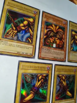 Yu-Gi-Oh Die komplette Exodia LOB Set Ultra Rare Deutsch Holo Karte TCG Poor - Image 3