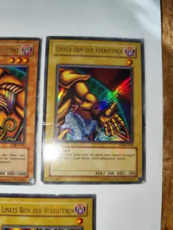 Yu-Gi-Oh Die komplette Exodia LOB Set Ultra Rare Deutsch Holo Karte TCG Poor - Image 5