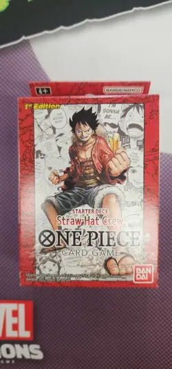 Super Pre-Release One Piece Straw Hat Crew Starter Deck (ST-01) - 1st Edition 811039038243 - Image 1