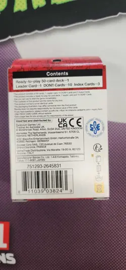 Super Pre-Release One Piece Straw Hat Crew Starter Deck (ST-01) - 1st Edition 811039038243 - Image 2