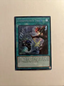 Fiendsmith's Tract Yu-Gi-Oh! 1st Edition Secret Rare Near Mint Condition - Image 1