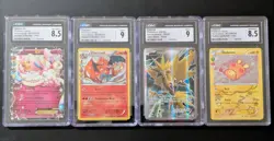 2016 Pokemon XY Generations 4 Card CGC Lot - Full Art & Radiant Collection - Image 1