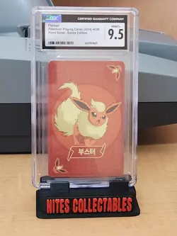 CGC 9.5 Flareon Point Salad Eevee Edition Korean Pokemon Card - Image 1