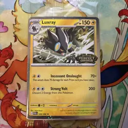 Luxray Perfect Order Stamped Promo Card - Image 1