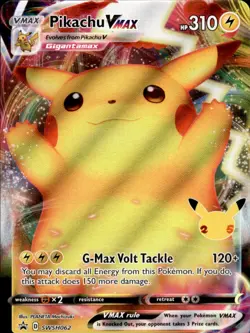 Pikachu VMAX SWSH062 Holo - Pokemon SWSH: Sword & Shield Promo Cards - NM - Image 1