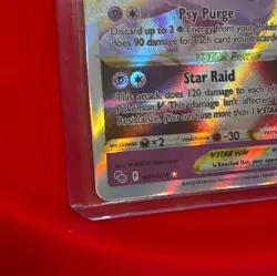 Pokemon Go Mewtwo VSTAR Holo Rare Card 31/78 Near Mint Condition - Image 4