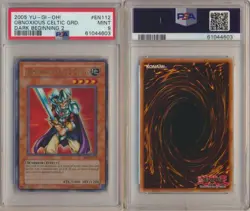 Obnoxious Celtic Guard - DB2-EN112 - PSA 9 MINT - Ultra Rare 4603 Yugioh - Image 1