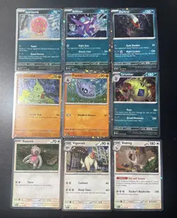 Triple Whammy Collector Tins Pokemon(Complete Tin 9 Promo Cards Set) Holo - Image 1
