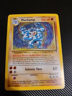 Machamp 15/110 - Holo Rare - Legendry Collection - Pokemon Card - LP - Image 1