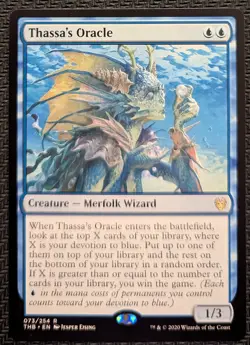 MTG Thassa's Oracle Theros Beyond Death 073/254 Regular Rare NM/M Pack Fresh - Image 1