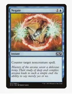 Negate | MTG M15 | EDH Commander Counterspell Control Interaction | NM - Image 1
