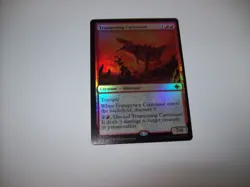 MTG Trumpeting Carnosaur Foil The Lost Caverns of Ixalan NM Free Ship & Tracked - Image 2