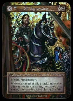 Sir Agravaine - Sorcery Arthurian Legends - Unique - Foil - Image 1