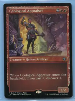 MTG: Promo Pack: Lost Caverns of Ixalan: Geological Appraiser: FOIL - Image 1
