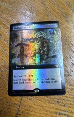 Profane Tutor (Extended Art) Modern Horizons 2 Foil - Image 1