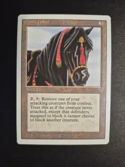 Ebony Horse (Revised Edition) NM Regular MTG - Image 1