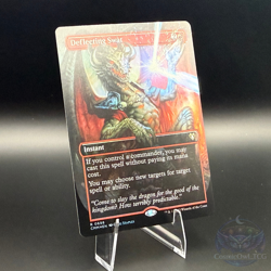 Deflecting Swat - (Borderless) Commander Masters FOIL - Near Mint (NM) - Image 3