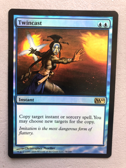 Mtg Carte Magic M10 Twincast Eng FOIL NM - Image 1