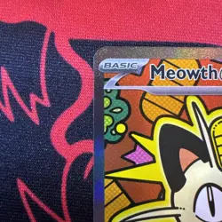 Pokemon Meowth EX 121/88 SIR EX 170 HP English TCG Card - NM! - Image 5