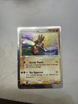 2003 Pokemon Hitmonchan Ex 98/109 Rare Ruby & Sapphire - Image 1