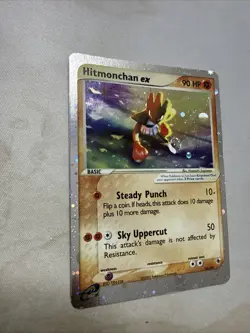 2003 Pokemon Hitmonchan Ex 98/109 Rare Ruby & Sapphire - Image 2